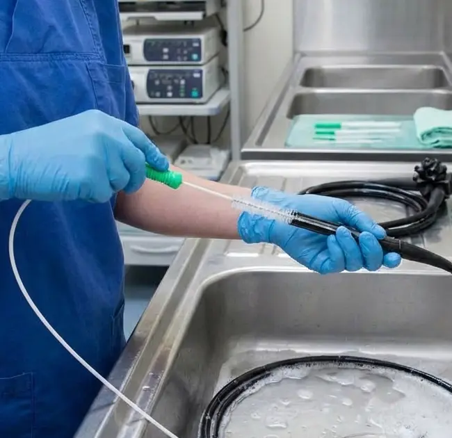 One-Time Endoscope Purgatio Peniculus efficens et Pertractans Purgatio